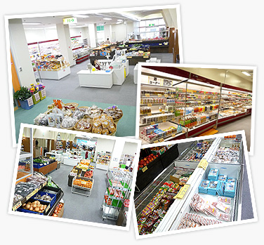 売店専用玄関